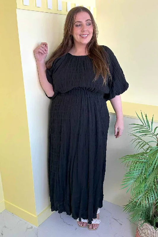 Animal print maxi dresses for a statement - making outfitAlice Dress Black