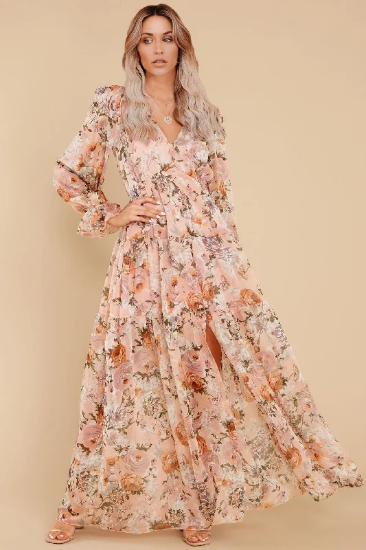 Maxi dresses with mesh panels for a sexy and trendy appearanceKittenAlarm - Prosperous Floral Chiffon Boho Maxi Dress - FINAL SALE Maxi dresses with mesh panels for a sexy and trendy appearanceKittenAlarm - Prosperous Floral Chiffon Boho Maxi Dress - FINAL SALE