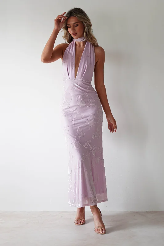 Animal print maxi dresses for a statement - making outfitTara Floral Jacquard Maxi Dress | Light Lilac Animal print maxi dresses for a statement - making outfitTara Floral Jacquard Maxi Dress | Light Lilac