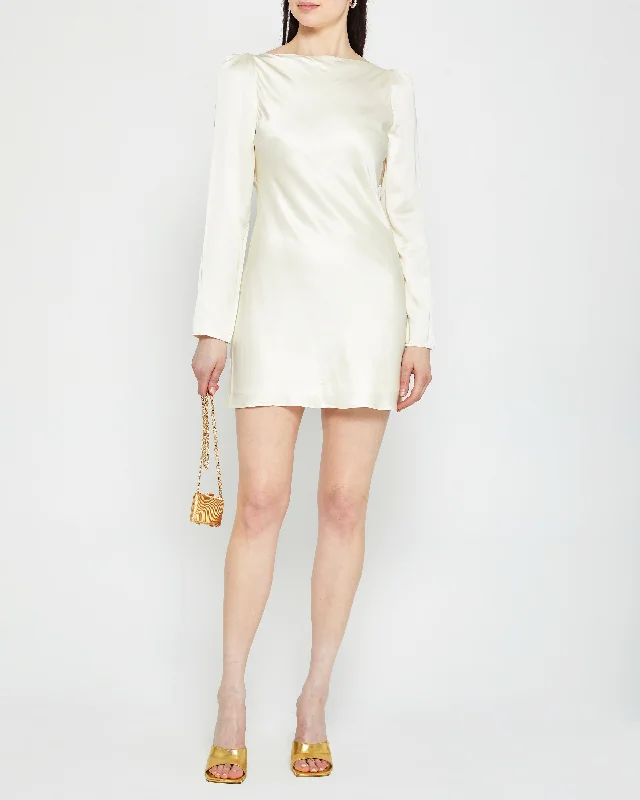 Midi dresses with ruched sleeves for a more fitted and stylish arm lookOlive Dress