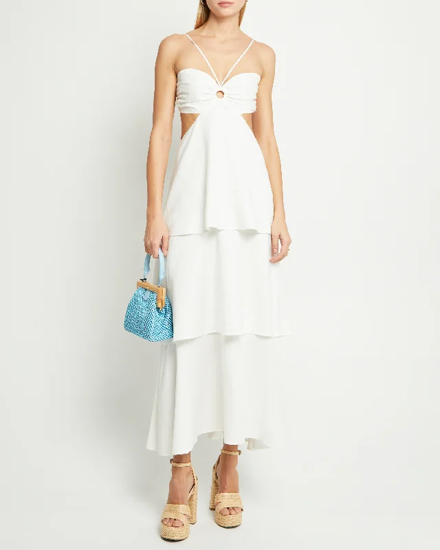 Midi dresses with satin - finish fabrics for a luxurious feelSandi Dress