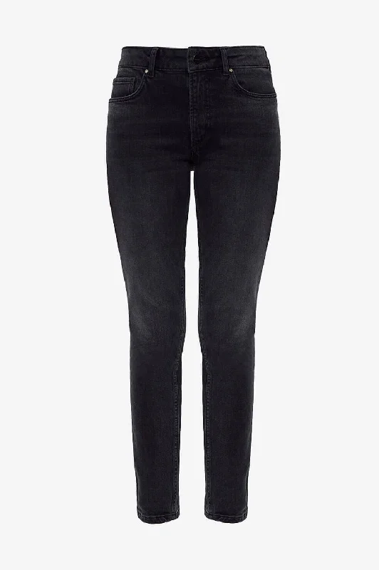 Dark - wash women jeans for a sophisticated and slimming effectAnine Bing Gabe Jean in Coal