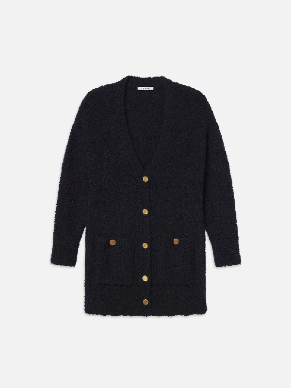 Jeggings women jeans combining the comfort of leggings and style of jeansBoyfriend Boucle Cardi -- Navy
