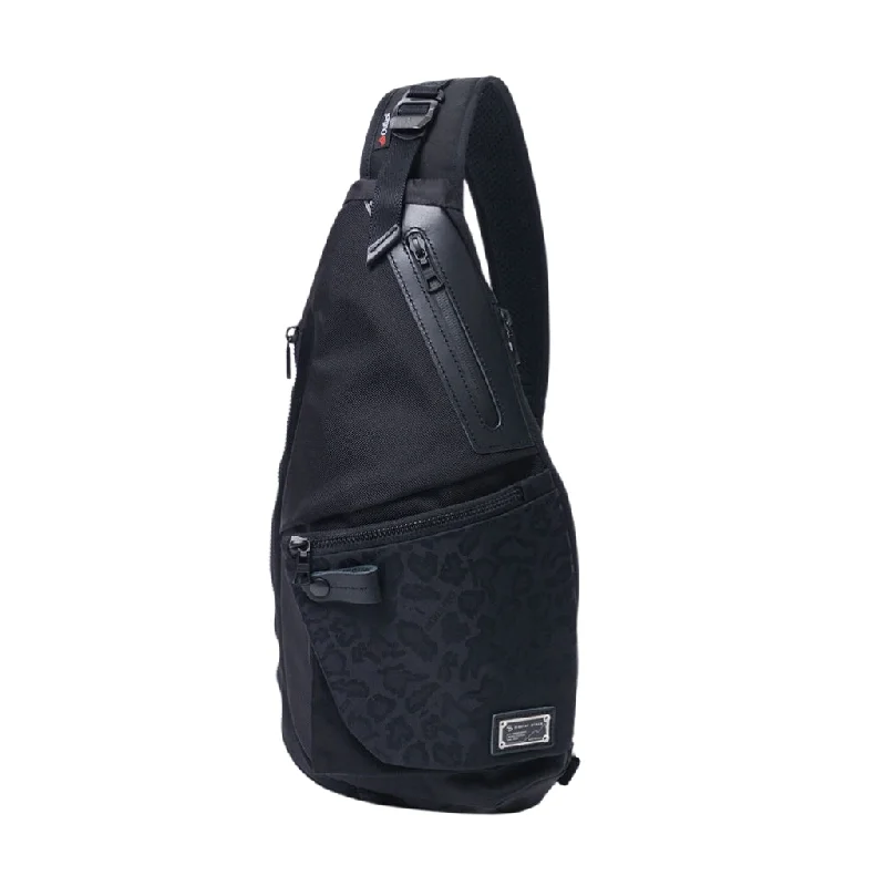 Long - Sleeve Denim Top for Cold Weather LayeringMaster-piece 30th Anniversary "Black Crazy" Sling Bag Long - Sleeve Denim Top for Cold Weather LayeringMaster-piece 30th Anniversary "Black Crazy" Sling Bag