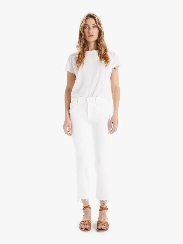Bootcut women jeans to complement various shoe stylesInsider Crop Step Fray Jean - Fairest Of Them All