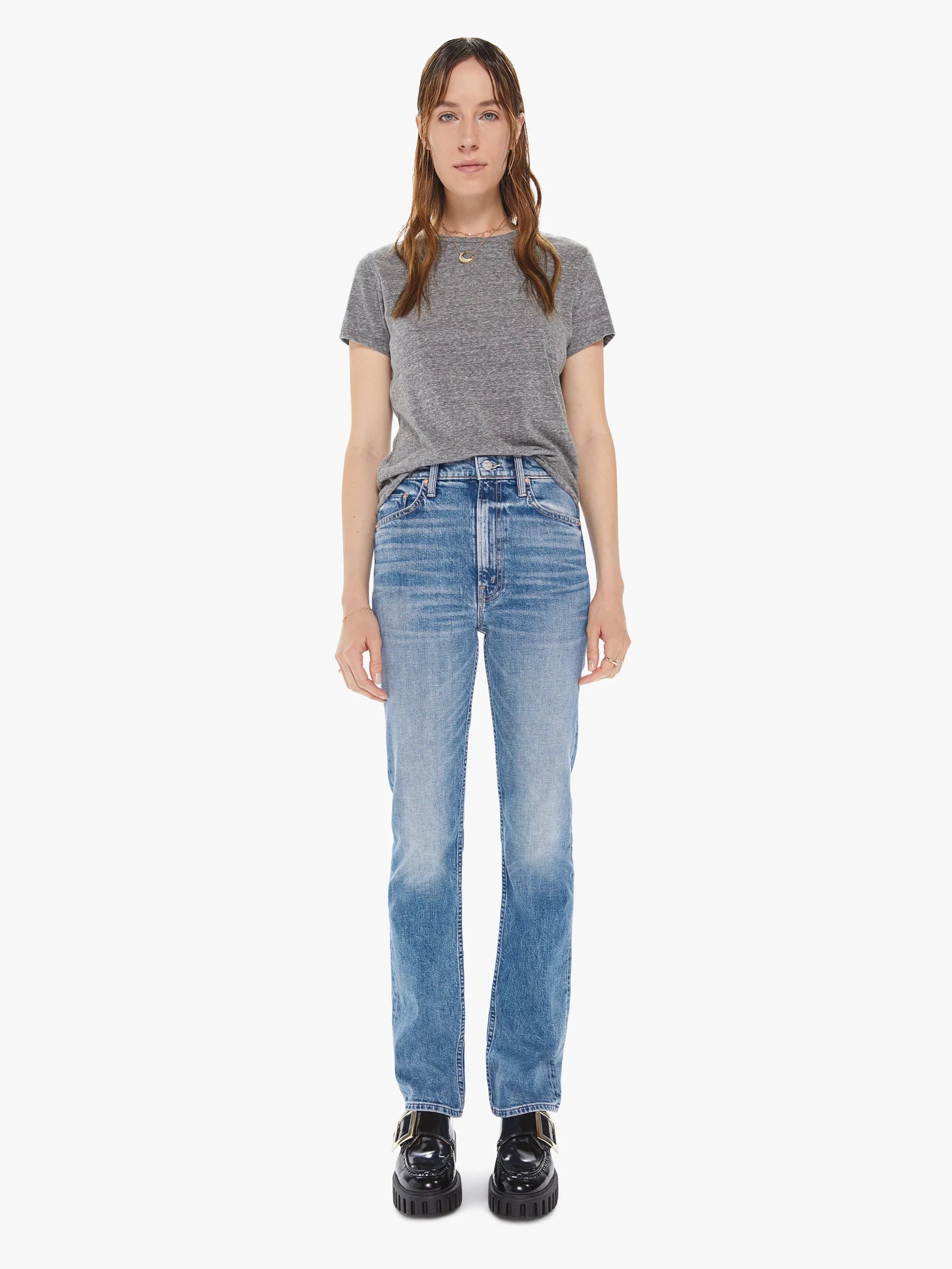 Denim Top for a Music Festival with a Rock - n - Roll VibeHigh Waisted Rider Skimp Jean - Belle De Jour Denim Top for a Music Festival with a Rock - n - Roll VibeHigh Waisted Rider Skimp Jean - Belle De Jour