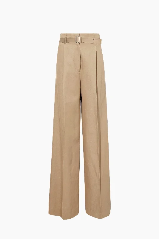 Cargo women jeans with multiple pockets for added functionalityProenza Schouler Dana Pant - Hazelnut