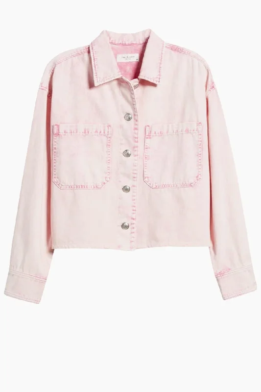 Oversized Denim Top for a Relaxed and Casual VibeRag & Bone Jaiden Denim Shirt Jacket - Pink Acid Oversized Denim Top for a Relaxed and Casual VibeRag & Bone Jaiden Denim Shirt Jacket - Pink Acid