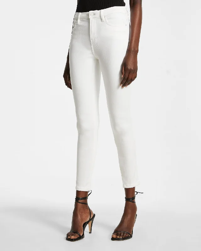 Jeggings women jeans combining the comfort of leggings and style of jeansSPRAY ON BLANC
