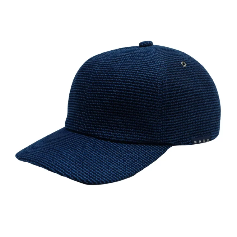 Sleeveless Denim Top for a Cool Summer LookOD+FM Indigo Sashiko 6-panel Baseball Cap Sleeveless Denim Top for a Cool Summer LookOD+FM Indigo Sashiko 6-panel Baseball Cap