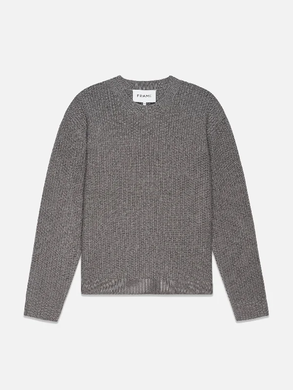 Ripped Denim Top for a Rebellious Fashion StatementWool Cashmere Textured Sweater -- Light Brown Ripped Denim Top for a Rebellious Fashion StatementWool Cashmere Textured Sweater -- Light Brown