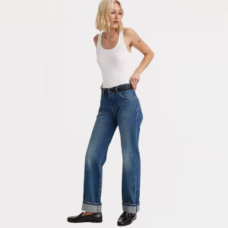 Women's pants for job interviews Skinny women jeans with a form - fitting design 501 '90s Selvedge Jeans (New Life) Women's pants for job interviews Skinny women jeans with a form - fitting design 501 '90s Selvedge Jeans (New Life)