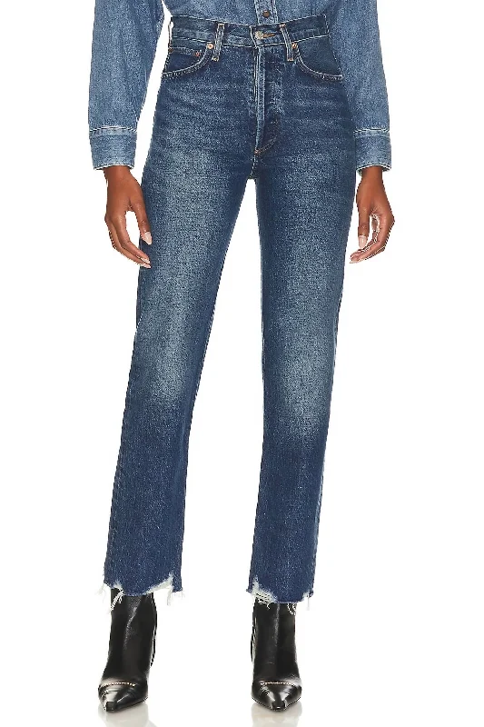 Women's pants for theme park visits Mom jeans for a nostalgic and casual look 90's Pinch Waist High Rise Straight Jeans In Swindle Women's pants for theme park visits Mom jeans for a nostalgic and casual look 90's Pinch Waist High Rise Straight Jeans In Swindle