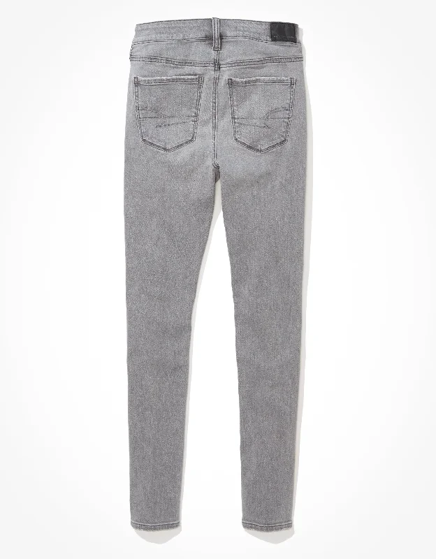 Women's velvet party pants Embellished women jeans with studs or rhinestones for a glamorous touch AE Ne(x)t Level Ripped High-Waisted Jegging Women's velvet party pants Embellished women jeans with studs or rhinestones for a glamorous touch AE Ne(x)t Level Ripped High-Waisted Jegging