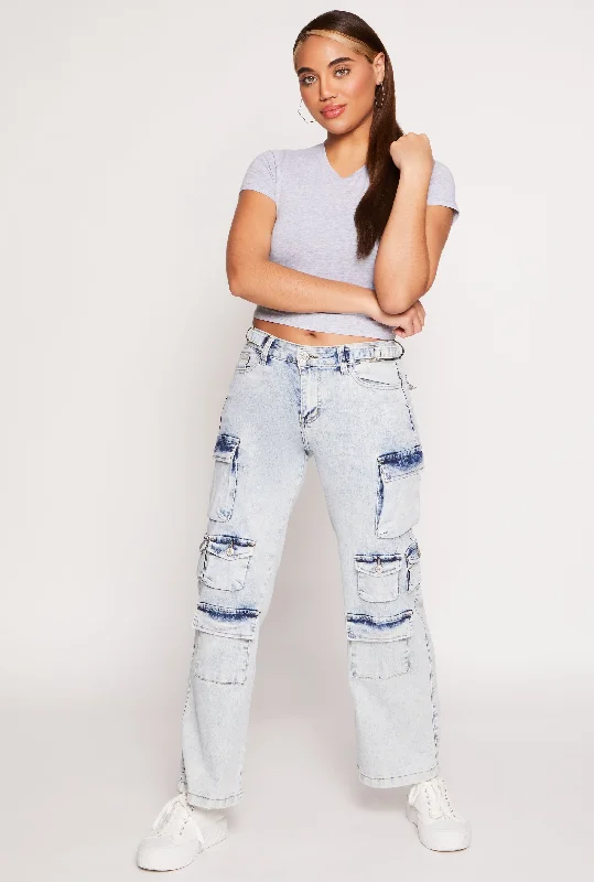 Women's paisley bohemian pants Embroidered women jeans with intricate patterns VIP Whiskered Straight Leg Cargo Jeans Women's paisley bohemian pants Embroidered women jeans with intricate patterns VIP Whiskered Straight Leg Cargo Jeans