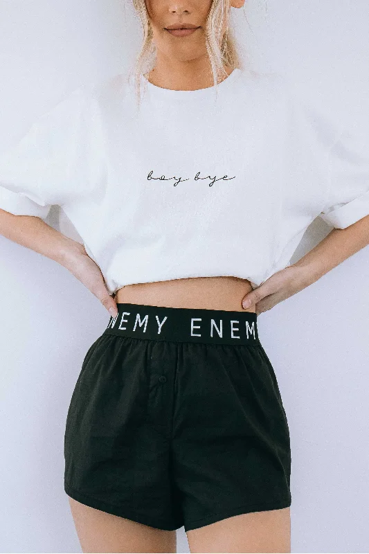 Women's long - sleeve jumpsuit pants Straight - leg women jeans with a classic and timeless appeal Enemy Jet Shorts Women's long - sleeve jumpsuit pants Straight - leg women jeans with a classic and timeless appeal Enemy Jet Shorts