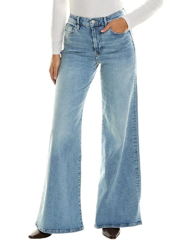 Women's pants with adjustable cuffs Dark - wash women jeans for a sophisticated and slimming effect FRAME Denim Le Palazzo Pant Women's pants with adjustable cuffs Dark - wash women jeans for a sophisticated and slimming effect FRAME Denim Le Palazzo Pant