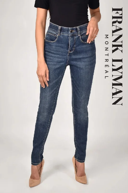 Women's wide - leg dress pants Bootcut women jeans to complement various shoe styles Frank Lyman - 213126U Tummy Control Skinny Jean