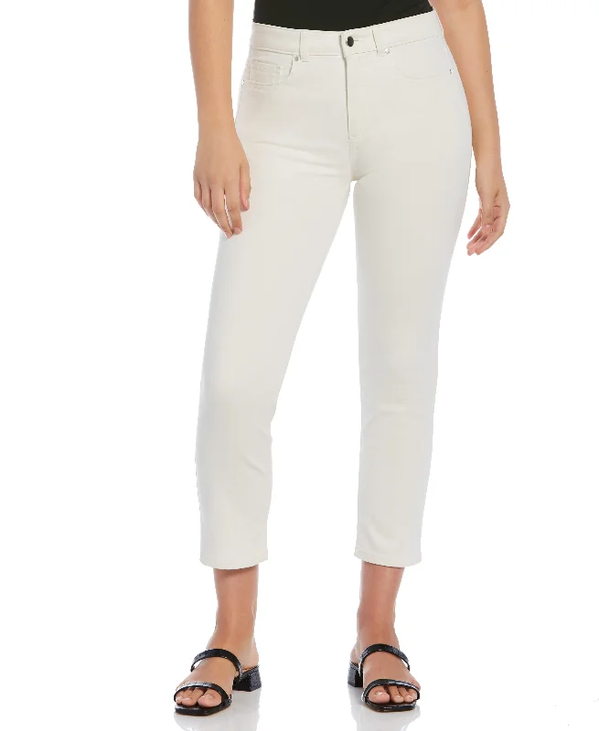 Women's designer brand pants High - rise flare women jeans for a 70s - inspired look High Rise Straight Cropped Denim Pant Women's designer brand pants High - rise flare women jeans for a 70s - inspired look High Rise Straight Cropped Denim Pant