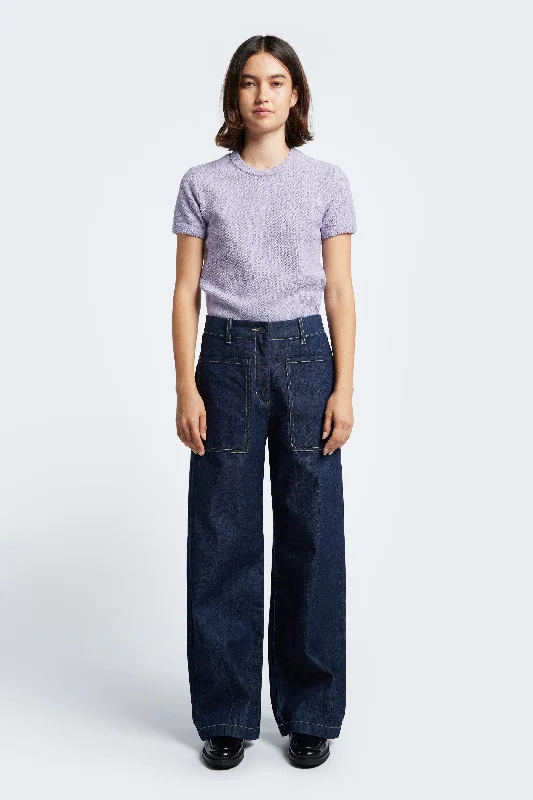 Women's junior - sized denim pants Distressed women jeans for a trendy and edgy look Interval Front Pocket Jean Dark Indigo Women's junior - sized denim pants Distressed women jeans for a trendy and edgy look Interval Front Pocket Jean Dark Indigo