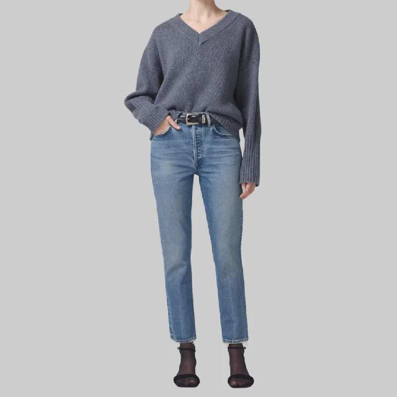 Women's pants for job interviews Skinny women jeans with a form - fitting design Jolene High Rise Vintage Slim Jean (Fontana) Women's pants for job interviews Skinny women jeans with a form - fitting design Jolene High Rise Vintage Slim Jean (Fontana)