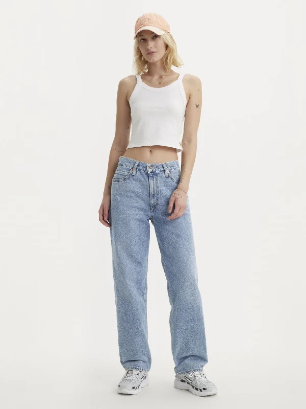 Women's sequined party pants Mom jeans for a nostalgic and casual look Dad Jean -  Far and Wide