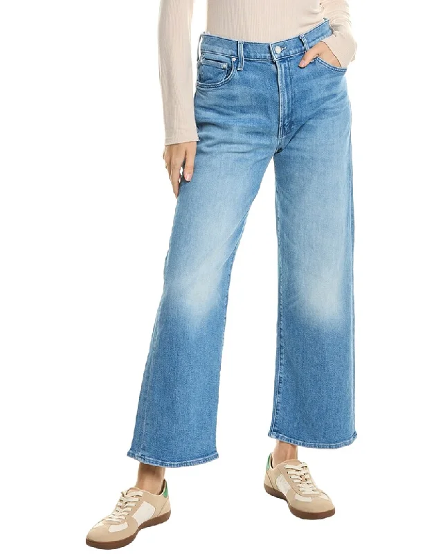 Women's cotton jogger pants Acid - wash women jeans with a retro finish MOTHER The Dodger Flood Mediterranean Muse Jean Women's cotton jogger pants Acid - wash women jeans with a retro finish MOTHER The Dodger Flood Mediterranean Muse Jean