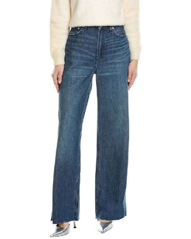 Women's matching top and pants set Mom jeans for a nostalgic and casual look rag & bone Featherweight Logan Randie Wide Leg Jean Women's matching top and pants set Mom jeans for a nostalgic and casual look rag & bone Featherweight Logan Randie Wide Leg Jean