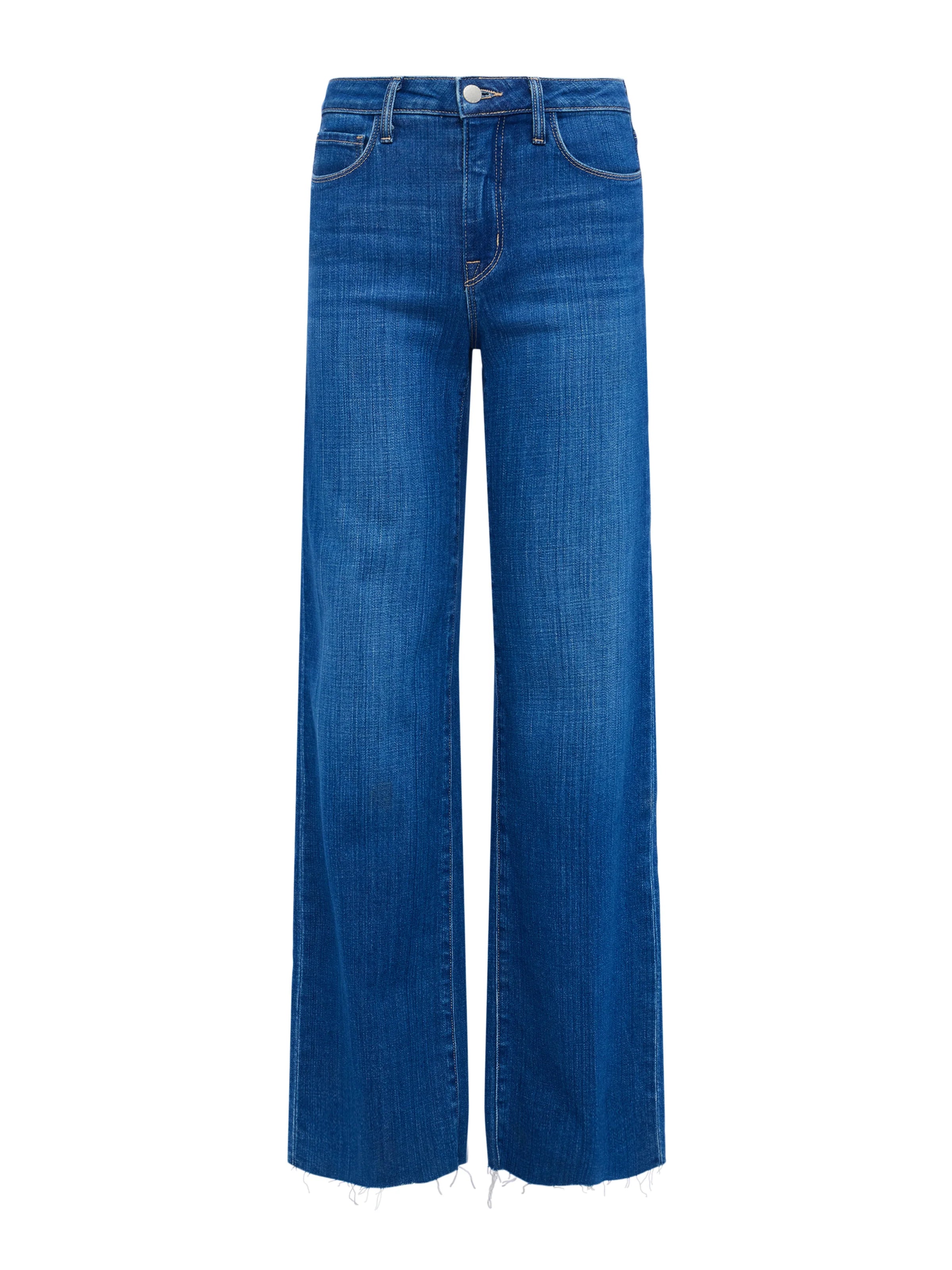 Women's pants for snowboarding Button - fly women jeans with a traditional touch L'AGENCE SCOTTIE HIGH RISE WIDE LEG