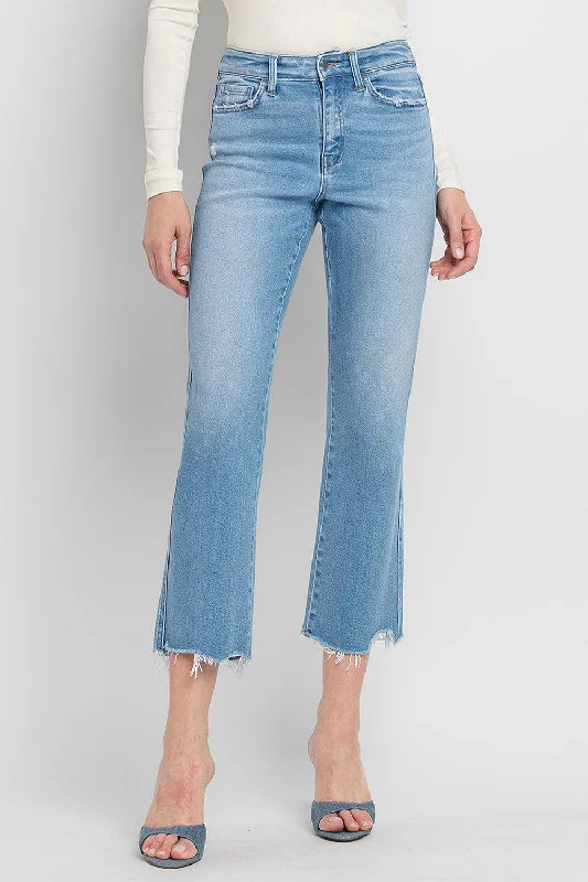 Women's lace - trimmed evening pants Light - wash women jeans for a fresh and summery appearance The Kelby Jeans