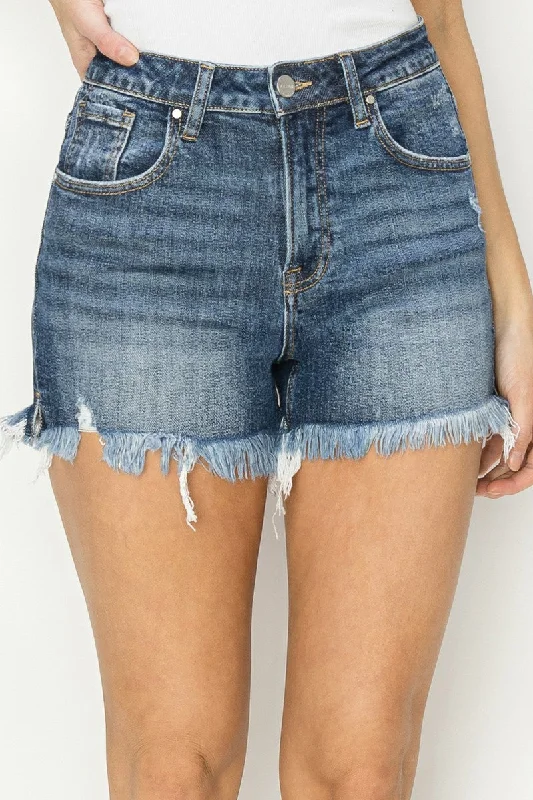 Women's camo outdoor pants Colored women jeans in vibrant hues like red and yellow The Favorite Denim Shorts