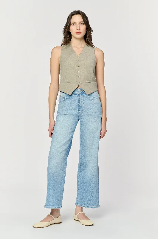 Women's sequined party pants Mom jeans for a nostalgic and casual look ICN Crop Wide Leg - Last Summer