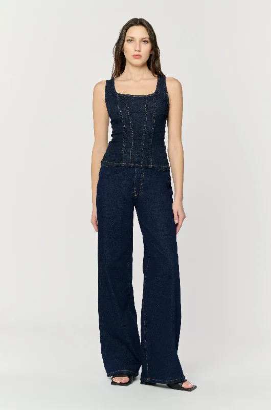 Women's zipper - detail fashion pants Jeggings women jeans combining the comfort of leggings and style of jeans NCE Relaxed Wide Leg - Long Gone Rinse Women's zipper - detail fashion pants Jeggings women jeans combining the comfort of leggings and style of jeans NCE Relaxed Wide Leg - Long Gone Rinse
