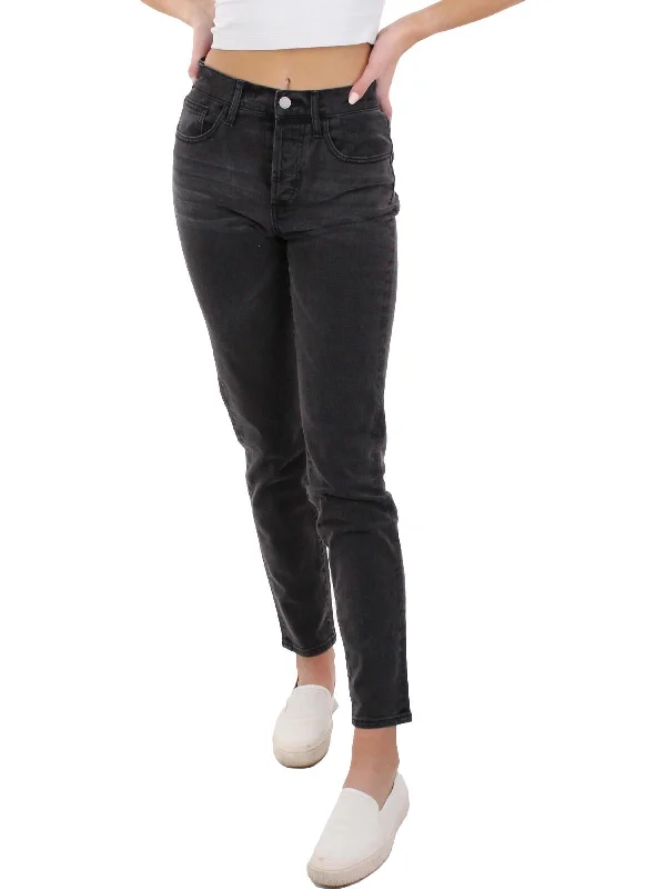 Women's embroidered ethnic pants Ripped women jeans for a rebellious and fashion - forward style Womens High Rise Button Fly Straight Leg Jeans Women's embroidered ethnic pants Ripped women jeans for a rebellious and fashion - forward style Womens High Rise Button Fly Straight Leg Jeans