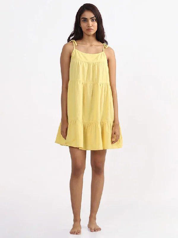 Women's pants for job interviews Skinny women jeans with a form - fitting design Wunderlove Plain Yellow Swimwear Cover Up Dress Women's pants for job interviews Skinny women jeans with a form - fitting design Wunderlove Plain Yellow Swimwear Cover Up Dress