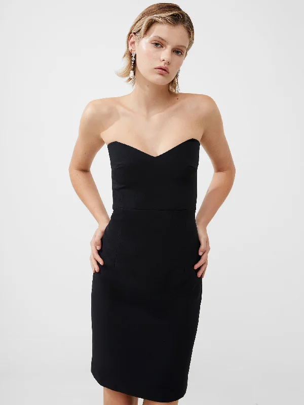 Cotton mini dresses for a comfortable everyday optionEcho Crepe Mini Dress