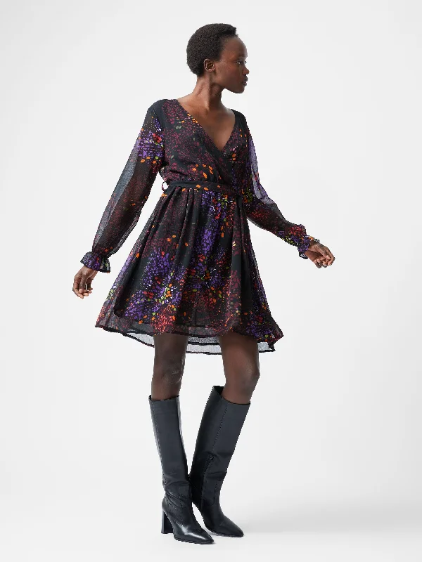 Linen mini dresses for a breathable summer optionElise Wrap Mini Dress