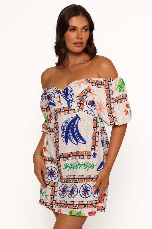 Mini dresses with button - down frontsJessie Mini Dress - Betina