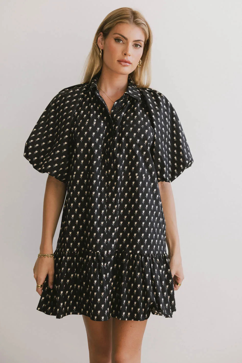 Mini dresses with spaghetti straps for a delicate lookMiel Floral Mini Dress