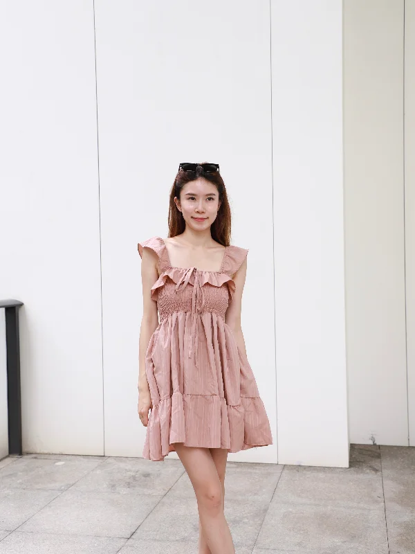 Mini dresses with puff sleeves for a vintage lookThai Charley Mini Dress