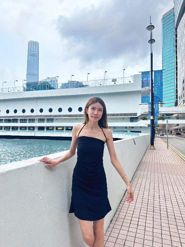 Satin mini dresses for a luxurious feelTied Ways Diana Mini Dress