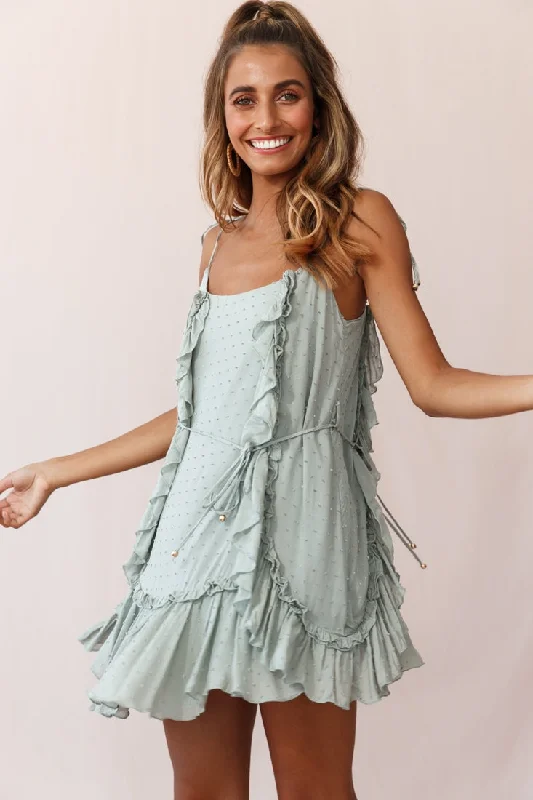 Animal print mini dresses for a bold statementWish Fluted Hem Lace-up Back Dress Olive Animal print mini dresses for a bold statementWish Fluted Hem Lace-up Back Dress Olive