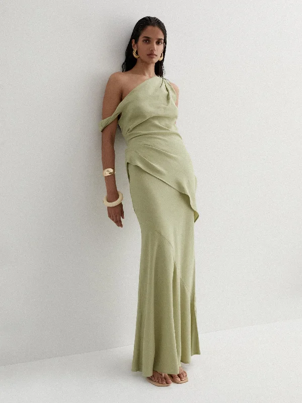 Wedding guest dresses with button - down fronts and A - line silhouettesBELLA MAXI SKIRT Wedding guest dresses with button - down fronts and A - line silhouettesBELLA MAXI SKIRT