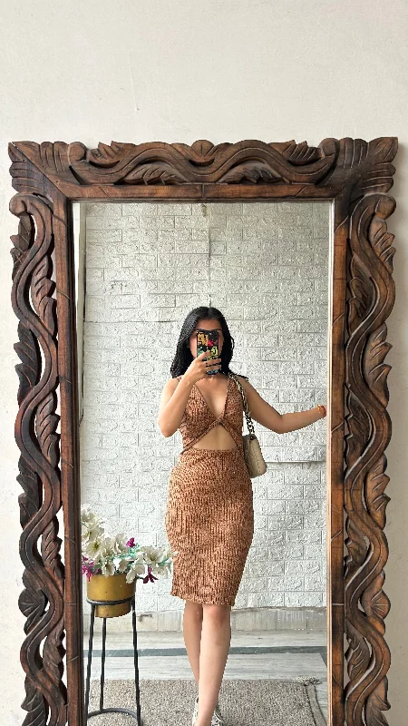 Bodycon dress with a peplum hem​CCute dress 34-36 bust/l:35
