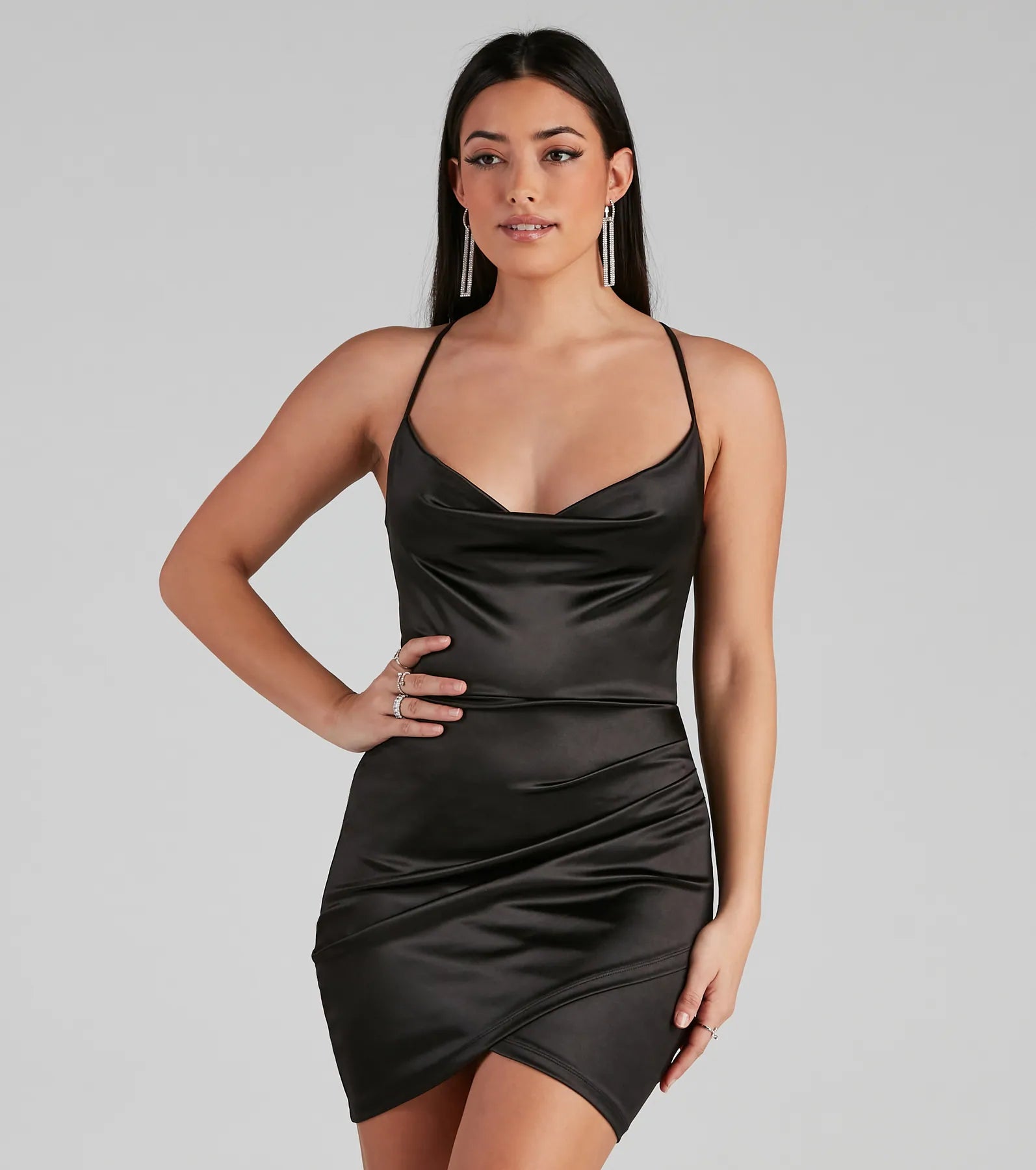 Long - cocktail dresses with a slit and a fitted bodiceColbie Satin Bodycon Party Dress Long - cocktail dresses with a slit and a fitted bodiceColbie Satin Bodycon Party Dress
