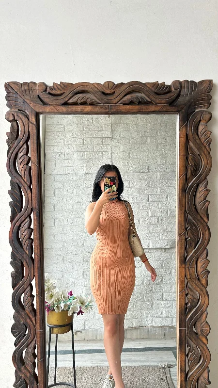 Bodycon dress with a wrap - around style​Cute dress 32-34 bust/length:33