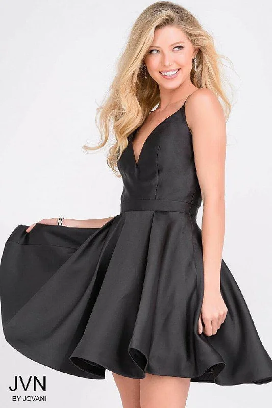 Long - sleeved bodycon dress for a formal winter event​Jovani 47315 Short Homecoming Cocktail Dress