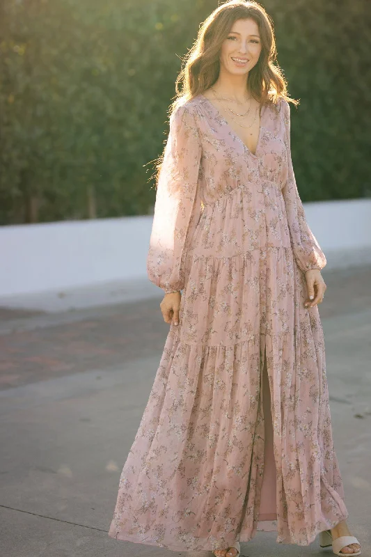 Strapless wedding guest dresses with rhinestone - studded bodicesHelena Long Sleeve Floral Maxi Dress Strapless wedding guest dresses with rhinestone - studded bodicesHelena Long Sleeve Floral Maxi Dress