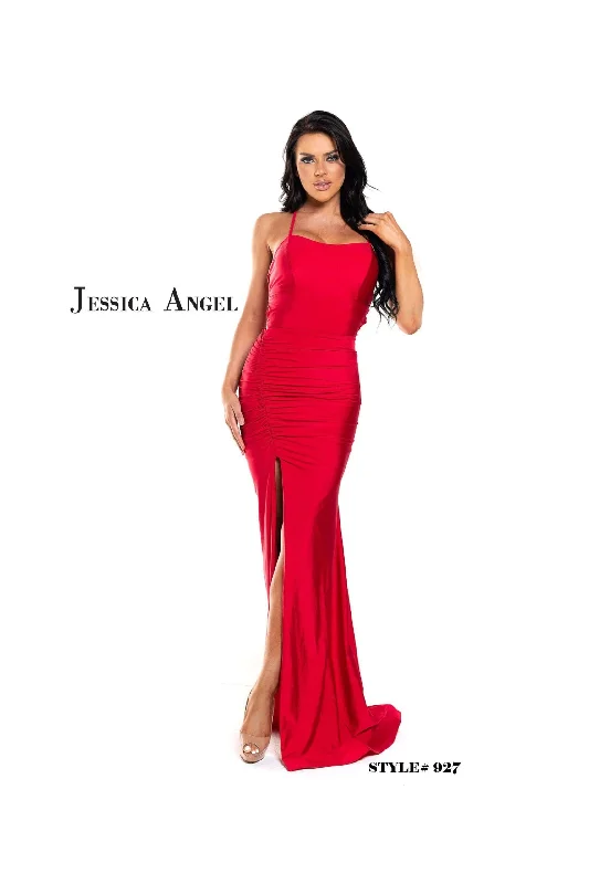 Sheath - style bodycon dress for a sophisticated office lookJessica Angel Long Spaghetti Strap Prom Gown 927 Sheath - style bodycon dress for a sophisticated office lookJessica Angel Long Spaghetti Strap Prom Gown 927