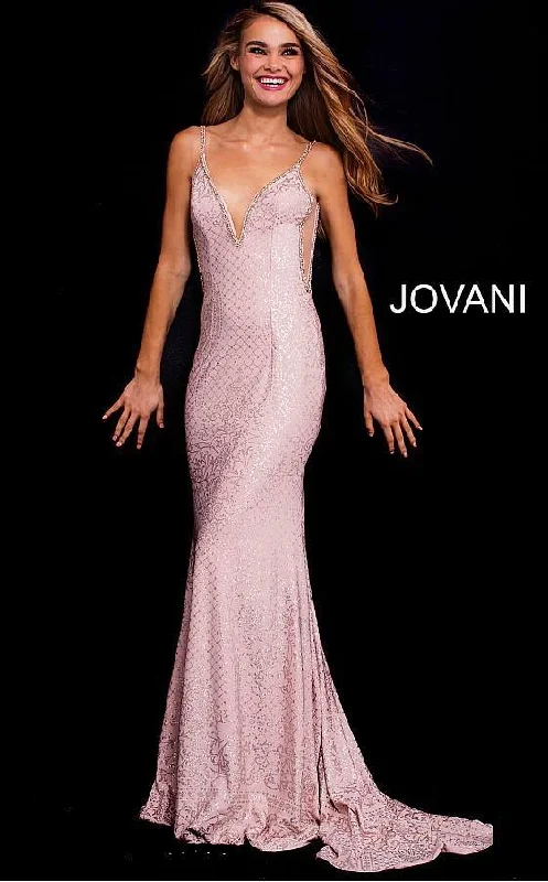 Bodycon dress made of jersey for a casual look​Jovani 57897 Long Bridesmaid Formal Prom Dress